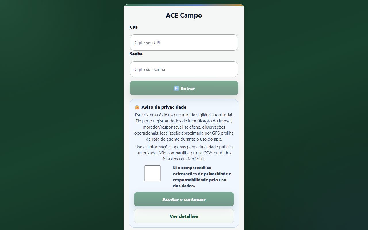 PadCodex — ACE Campo
