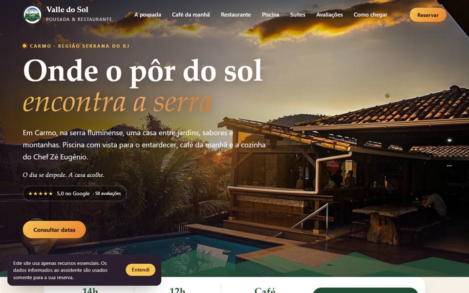 Pousada Valle do Sol & Geninho IA